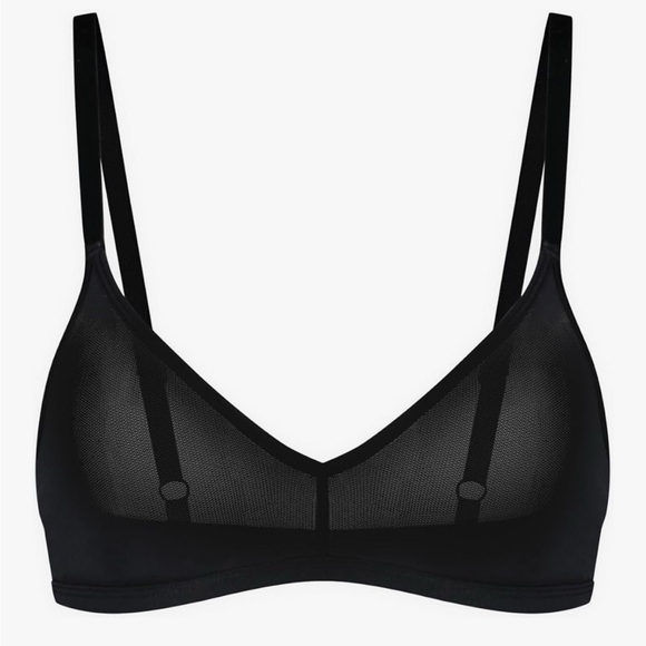NWT Negative Underwear Sieve Non-Wire Plus Black Bra in Size 4+ - Picture 1 of 8